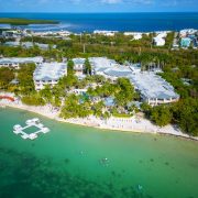 Aerial view of Playa Largo Resort in Key Largo