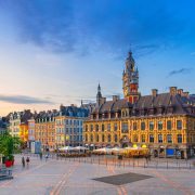 Grand Place In Lille, Northern France